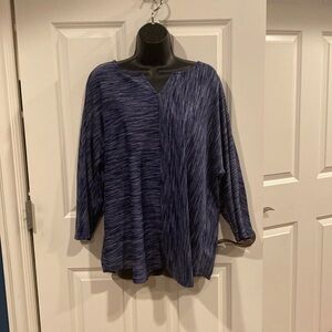 16 Chicos (size 3) dark blue shirt